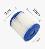 BAFP01  150x163 - FP01 Фильтр для очистки бассейна диам 9 см, высота 10 см